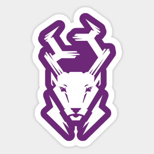 Stag Left Chest Sticker